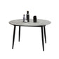 Modern 1/3/4/5/7 Pieces Dining Sintered Stone Dining Table Set with Metal Legs for Home Grey 51"L x 51"W Clearhalo 'Dining Room Sets' 'Dining Tables & Seating' 'dining_room_set' 'furn' 'furn_dining_room_set' 'Furniture' 'furniture_dining_room_set' 'Kitchen & Dining Furniture' 'kitchen&dining_furn' 'kitchen' 4524450
