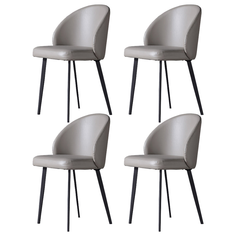 Modern 1/4/5/7 Pieces Dining Rectangle Dining Table Set for Home Use 4 Grey Chairs Clearhalo 'Dining Room Sets' 'Dining Tables & Seating' 'dining_room_set' 'furn' 'furn_dining_room_set' 'Furniture' 'furniture_dining_room_set' 'Kitchen & Dining Furniture' 'kitchen&dining_furn' 'kitchen' 4524467