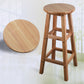 Modern Round Backless Bar Stool Indoor Oak Wood Natural Finish Counter Stool Clearhalo 'Bar Furniture' 'Bar Stools' 'bar_stools' 'furn' 'furn_bar_stools' 'furniture_bar_stools' 'Kitchen & Dining Furniture' 'kitchen&dining_furn' 'kitchen' 'kitchen_furn' Furniture' 4527332