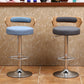 Modern Rotatable Backrest Counter Stool Steel Household Bar Stool with Cushion and Pedal Clearhalo 'Bar Furniture' 'Bar Stools' 'bar_stools' 'furn' 'furn_bar_stools' 'furniture_bar_stools' 'Kitchen & Dining Furniture' 'kitchen&dining_furn' 'kitchen' 'kitchen_furn' Furniture' 4527414