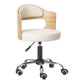 Modern Rotatable Liftable Counter Stool Steel Bar Stool with Cushion Gloss White 1 Piece Clearhalo 'Bar Furniture' 'Bar Stools' 'bar_stools' 'furn' 'furn_bar_stools' 'furniture_bar_stools' 'Kitchen & Dining Furniture' 'kitchen&dining_furn' 'kitchen' 'kitchen_furn' Furniture' 4527473