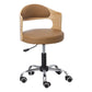 Modern Rotatable Liftable Counter Stool Steel Bar Stool with Cushion Yellow 1 Piece Clearhalo 'Bar Furniture' 'Bar Stools' 'bar_stools' 'furn' 'furn_bar_stools' 'furniture_bar_stools' 'Kitchen & Dining Furniture' 'kitchen&dining_furn' 'kitchen' 'kitchen_furn' Furniture' 4527485