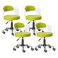 Modern Rotatable Liftable Counter Stool Steel Bar Stool with Cushion Green 4 Piece Set Clearhalo 'Bar Furniture' 'Bar Stools' 'bar_stools' 'furn' 'furn_bar_stools' 'furniture_bar_stools' 'Kitchen & Dining Furniture' 'kitchen&dining_furn' 'kitchen' 'kitchen_furn' Furniture' 4527514