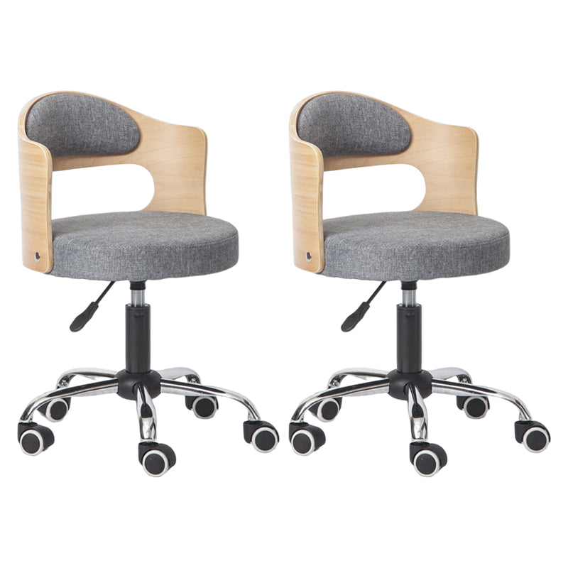 Modern Rotatable Liftable Counter Stool Steel Bar Stool with Cushion Gloss Black 2 Piece Set Clearhalo 'Bar Furniture' 'Bar Stools' 'bar_stools' 'furn' 'furn_bar_stools' 'furniture_bar_stools' 'Kitchen & Dining Furniture' 'kitchen&dining_furn' 'kitchen' 'kitchen_furn' Furniture' 4527525