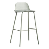 Rectangular Modern Plastic Bar Stool Backrest Footrest Counter Stool with Iron Legs Clearhalo 'Bar Furniture' 'Bar Stools' 'bar_stools' 'furn' 'furn_bar_stools' 'furniture_bar_stools' 'Kitchen & Dining Furniture' 'kitchen&dining_furn' 'kitchen' 'kitchen_furn' Furniture' 4527709
