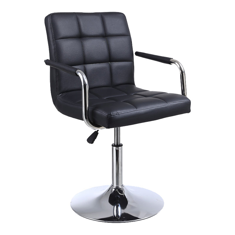 Indoor Modern Adjustable Bar Stool Footrest Bucket Backrest Swivel Counter Stool Clearhalo 'Bar Furniture' 'Bar Stools' 'bar_stools' 'furn' 'furn_bar_stools' 'furniture_bar_stools' 'Kitchen & Dining Furniture' 'kitchen&dining_furn' 'kitchen' 'kitchen_furn' Furniture' 4527729