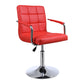 Indoor Modern Adjustable Bar Stool Footrest Bucket Backrest Swivel Counter Stool Red 1 Piece Short Stool(22"H) Clearhalo 'Bar Furniture' 'Bar Stools' 'bar_stools' 'furn' 'furn_bar_stools' 'furniture_bar_stools' 'Kitchen & Dining Furniture' 'kitchen&dining_furn' 'kitchen' 'kitchen_furn' Furniture' 4527738