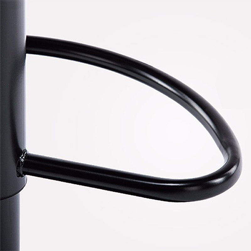 Modern Adjustable Swivel Bar Stool Low Back Plastic Bar and Counter Stool Clearhalo 'Bar Furniture' 'Bar Stools' 'bar_stools' 'furn' 'furn_bar_stools' 'furniture_bar_stools' 'Kitchen & Dining Furniture' 'kitchen&dining_furn' 'kitchen' 'kitchen_furn' Furniture' 4527791