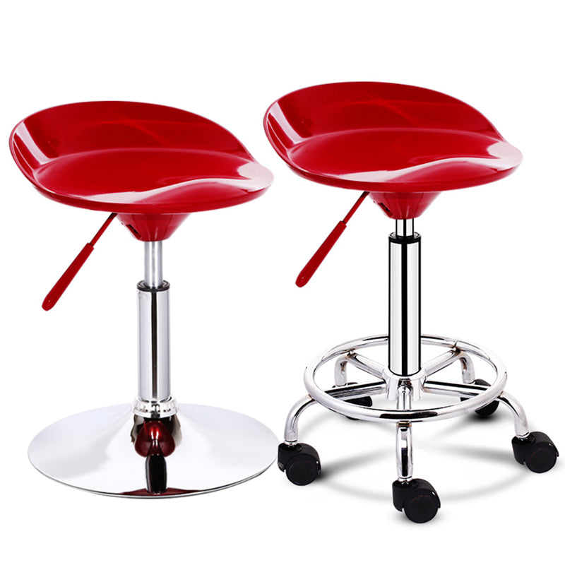 Modern Rotatable Liftable Stool Steel Household Bar Stool with Cushion and Pedal Clearhalo 'Bar Furniture' 'Bar Stools' 'bar_stools' 'furn' 'furn_bar_stools' 'furniture_bar_stools' 'Kitchen & Dining Furniture' 'kitchen&dining_furn' 'kitchen' 'kitchen_furn' Furniture' 4528058