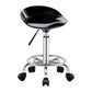 Modern Rotatable Liftable Stool Steel Household Bar Stool with Cushion and Pedal Gloss Black 1 Piece Clearhalo 'Bar Furniture' 'Bar Stools' 'bar_stools' 'furn' 'furn_bar_stools' 'furniture_bar_stools' 'Kitchen & Dining Furniture' 'kitchen&dining_furn' 'kitchen' 'kitchen_furn' Furniture' 4528071