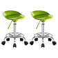 Modern Rotatable Liftable Stool Steel Household Bar Stool with Cushion and Pedal Green 2 Piece Set Clearhalo 'Bar Furniture' 'Bar Stools' 'bar_stools' 'furn' 'furn_bar_stools' 'furniture_bar_stools' 'Kitchen & Dining Furniture' 'kitchen&dining_furn' 'kitchen' 'kitchen_furn' Furniture' 4528082