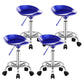 Modern Rotatable Liftable Stool Steel Household Bar Stool with Cushion and Pedal Royal Blue 4 Piece Set Clearhalo 'Bar Furniture' 'Bar Stools' 'bar_stools' 'furn' 'furn_bar_stools' 'furniture_bar_stools' 'Kitchen & Dining Furniture' 'kitchen&dining_furn' 'kitchen' 'kitchen_furn' Furniture' 4528090