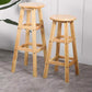 Modern Armless Backless Counter Stool Wood Milk Tea Shop Bar Stool with Wooden Seat Clearhalo 'Bar Furniture' 'Bar Stools' 'bar_stools' 'furn' 'furn_bar_stools' 'furniture_bar_stools' 'Kitchen & Dining Furniture' 'kitchen&dining_furn' 'kitchen' 'kitchen_furn' Furniture' 4528124