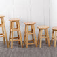 Modern Armless Backless Counter Stool Wood Milk Tea Shop Bar Stool with Wooden Seat Clearhalo 'Bar Furniture' 'Bar Stools' 'bar_stools' 'furn' 'furn_bar_stools' 'furniture_bar_stools' 'Kitchen & Dining Furniture' 'kitchen&dining_furn' 'kitchen' 'kitchen_furn' Furniture' 4528131