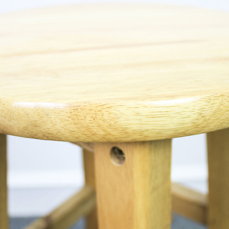 Modern Armless Backless Counter Stool Wood Milk Tea Shop Bar Stool with Wooden Seat Clearhalo 'Bar Furniture' 'Bar Stools' 'bar_stools' 'furn' 'furn_bar_stools' 'furniture_bar_stools' 'Kitchen & Dining Furniture' 'kitchen&dining_furn' 'kitchen' 'kitchen_furn' Furniture' 4528137