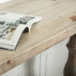 Modern Wood Counter Table with Rectangle Table Top Trestle Table - 41.3" H Clearhalo 'Bar Furniture' 'Bar Tables' 'bar_tables' 'furn' 'furn_bar_tables' 'Furniture' 'furniture_bar_tables' 'Kitchen & Dining Furniture' 4528256