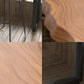 Brown Modern Style Specialty Table Solid Wood and Iron Bar Table for Restaurant Clearhalo 'Bar Furniture' 'Bar Tables' 'bar_tables' 'furn' 'furn_bar_tables' 'Furniture' 'furniture_bar_tables' 'Kitchen & Dining Furniture' 4528338