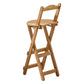 Modern Armless Foldable Counter Stool Wood Kitchen Bar Stool with Wooden Seat and Pedal Natural 1 Piece Clearhalo 'Bar Furniture' 'Bar Stools' 'bar_stools' 'furn' 'furn_bar_stools' 'furniture_bar_stools' 'Kitchen & Dining Furniture' 'kitchen&dining_furn' 'kitchen' 'kitchen_furn' Furniture' 4534273