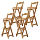 Modern Armless Foldable Counter Stool Wood Kitchen Bar Stool with Wooden Seat and Pedal Natural 4 Piece Set Clearhalo 'Bar Furniture' 'Bar Stools' 'bar_stools' 'furn' 'furn_bar_stools' 'furniture_bar_stools' 'Kitchen & Dining Furniture' 'kitchen&dining_furn' 'kitchen' 'kitchen_furn' Furniture' 4534294