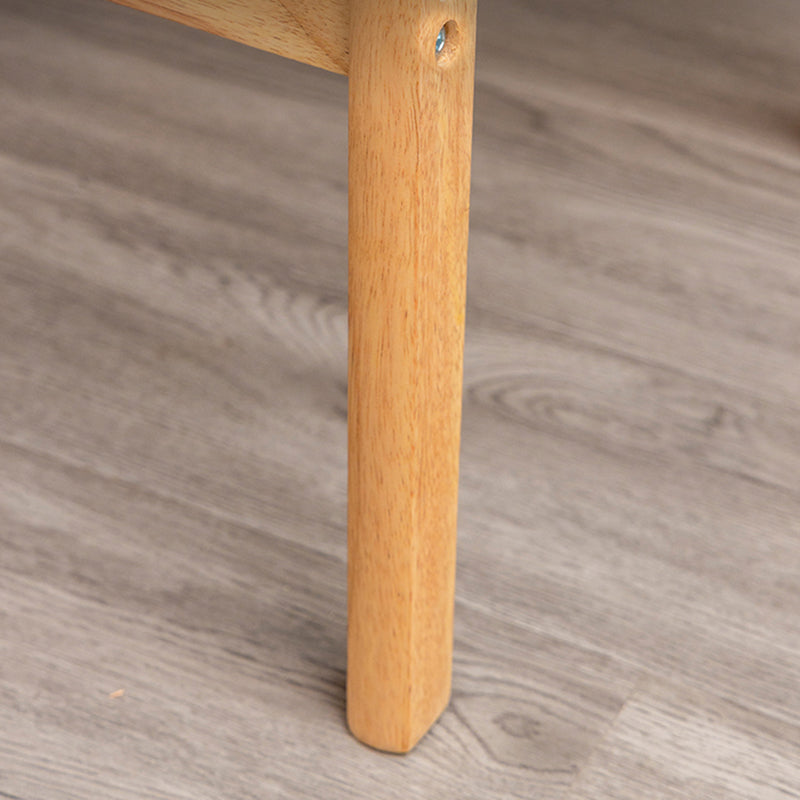 Modern Armless Backrest Counter Stool Wood Living Room Bar Stool with Cushion Clearhalo 'Bar Furniture' 'Bar Stools' 'bar_stools' 'furn' 'furn_bar_stools' 'furniture_bar_stools' 'Kitchen & Dining Furniture' 'kitchen&dining_furn' 'kitchen' 'kitchen_furn' Furniture' 4536517