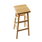 Oak Wood Modern Bar Stool Backless Footrest Indoor Counter-height Stool Clearhalo 'Bar Furniture' 'Bar Stools' 'bar_stools' 'furn' 'furn_bar_stools' 'furniture_bar_stools' 'Kitchen & Dining Furniture' 'kitchen&dining_furn' 'kitchen' 'kitchen_furn' Furniture' 4536952