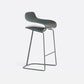 Modern Armless Backrest Counter Stool Steel Cafe Bar Stool with Plastic Seat Green Counter Stool(26"H) Clearhalo 'Bar Furniture' 'Bar Stools' 'bar_stools' 'furn' 'furn_bar_stools' 'furniture_bar_stools' 'Kitchen & Dining Furniture' 'kitchen&dining_furn' 'kitchen' 'kitchen_furn' Furniture' 4537037