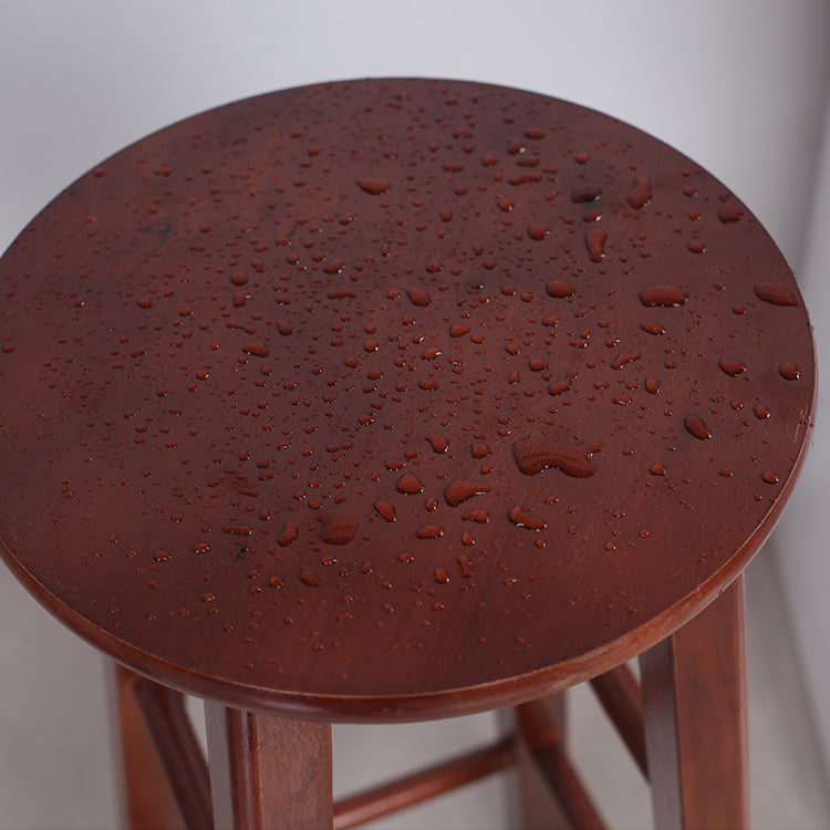 Modern Armless Backless Counter Stool Wood Cashier Bar Stool with Wooden Seat Clearhalo 'Bar Furniture' 'Bar Stools' 'bar_stools' 'furn' 'furn_bar_stools' 'furniture_bar_stools' 'Kitchen & Dining Furniture' 'kitchen&dining_furn' 'kitchen' 'kitchen_furn' Furniture' 4537058