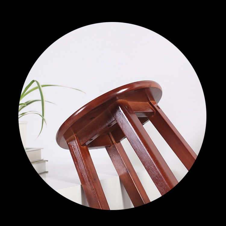 Modern Armless Backless Counter Stool Wood Cashier Bar Stool with Wooden Seat Clearhalo 'Bar Furniture' 'Bar Stools' 'bar_stools' 'furn' 'furn_bar_stools' 'furniture_bar_stools' 'Kitchen & Dining Furniture' 'kitchen&dining_furn' 'kitchen' 'kitchen_furn' Furniture' 4537059