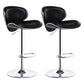 Modern Liftable Rotatable Counter Stool Steel Household Bar Stool with Pedal and Cushion Black 2 Piece Set Bar Stool(31"H) Clearhalo 'Bar Furniture' 'Bar Stools' 'bar_stools' 'furn' 'furn_bar_stools' 'furniture_bar_stools' 'Kitchen & Dining Furniture' 'kitchen&dining_furn' 'kitchen' 'kitchen_furn' Furniture' 4537137