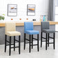 Contemporary Leather Solid Wood Barstool Bristol Bar Stool with Low Back Clearhalo 'Bar Furniture' 'Bar Stools' 'bar_stools' 'furn' 'furn_bar_stools' 'furniture_bar_stools' 'Kitchen & Dining Furniture' 'kitchen&dining_furn' 'kitchen' 'kitchen_furn' Furniture' 4537188