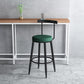 Modern Style Iron Bar Stool Low Back and Footrest Living Room Simple Bar Stool Clearhalo 'Bar Furniture' 'Bar Stools' 'bar_stools' 'furn' 'furn_bar_stools' 'furniture_bar_stools' 'Kitchen & Dining Furniture' 'kitchen&dining_furn' 'kitchen' 'kitchen_furn' Furniture' 4537350