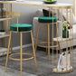 White Glam Style Table in Metal and Wood Milk Tea Shop Bar Table Clearhalo 'Bar Furniture' 'Bar Tables' 'bar_tables' 'furn' 'furn_bar_tables' 'Furniture' 'furniture_bar_tables' 'Kitchen & Dining Furniture' 4537479