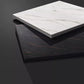 White and Black Glam StyleTable in Faux Marble and Iron Milk Tea Shop Bar Table Clearhalo 'Bar Furniture' 'Bar Tables' 'bar_tables' 'furn' 'furn_bar_tables' 'Furniture' 'furniture_bar_tables' 'Kitchen & Dining Furniture' 4537530