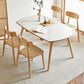 Modern 1/2/5/7 Pieces Dining Set Sintered Stone Dining Table Set for Home 5 Pieces: Table, 4 Chairs Clearhalo 'Dining Room Sets' 'Dining Tables & Seating' 'dining_room_set' 'furn' 'furn_dining_room_set' 'Furniture' 'furniture_dining_room_set' 'Kitchen & Dining Furniture' 'kitchen&dining_furn' 'kitchen' 4537634