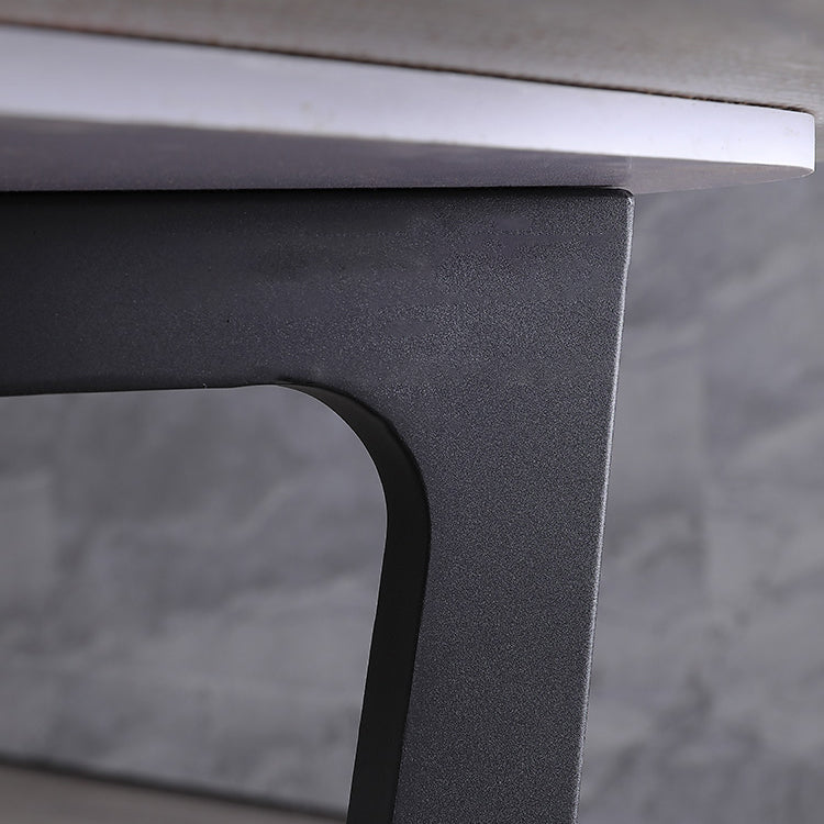 Modern 1/4/6/7 Pieces Dining Set Sintered Stone Dining Table Set for Home Clearhalo 'Dining Room Sets' 'Dining Tables & Seating' 'dining_room_set' 'furn' 'furn_dining_room_set' 'Furniture' 'furniture_dining_room_set' 'Kitchen & Dining Furniture' 'kitchen&dining_furn' 'kitchen' 4537657