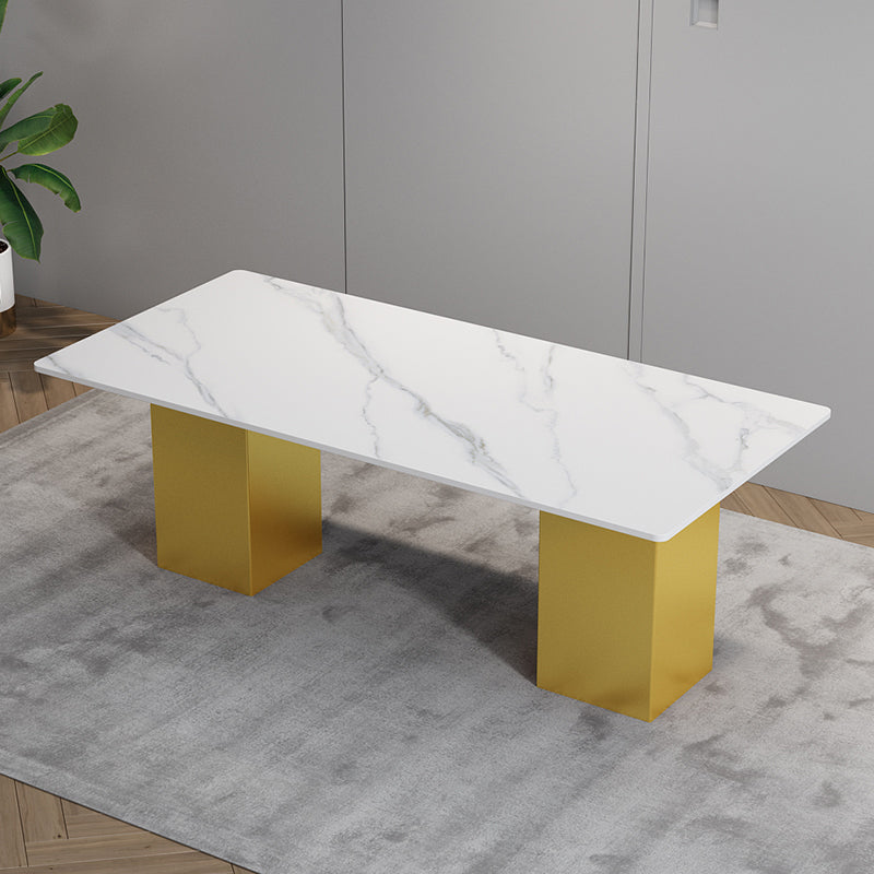 Glam 1/2/5/7 Pieces Dinette Set Sintered Stone Dining Table Sets Clearhalo 'Dining Room Sets' 'Dining Tables & Seating' 'dining_room_set' 'furn' 'furn_dining_room_set' 'Furniture' 'furniture_dining_room_set' 'Kitchen & Dining Furniture' 'kitchen&dining_furn' 'kitchen' 4537781