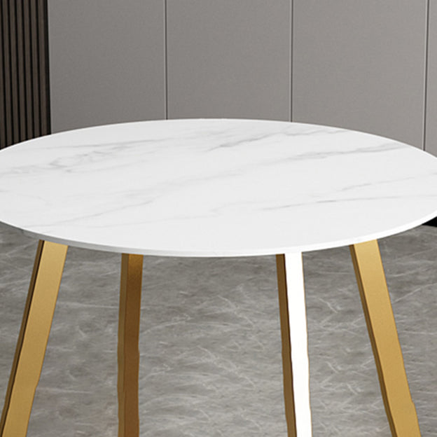 Glam Style 1/2/7 Pieces Dinette Table with Dining Chair Round Shape Dining Table Set Clearhalo 'Dining Room Sets' 'Dining Tables & Seating' 'dining_room_set' 'furn' 'furn_dining_room_set' 'Furniture' 'furniture_dining_room_set' 'Kitchen & Dining Furniture' 'kitchen&dining_furn' 'kitchen' 4537803