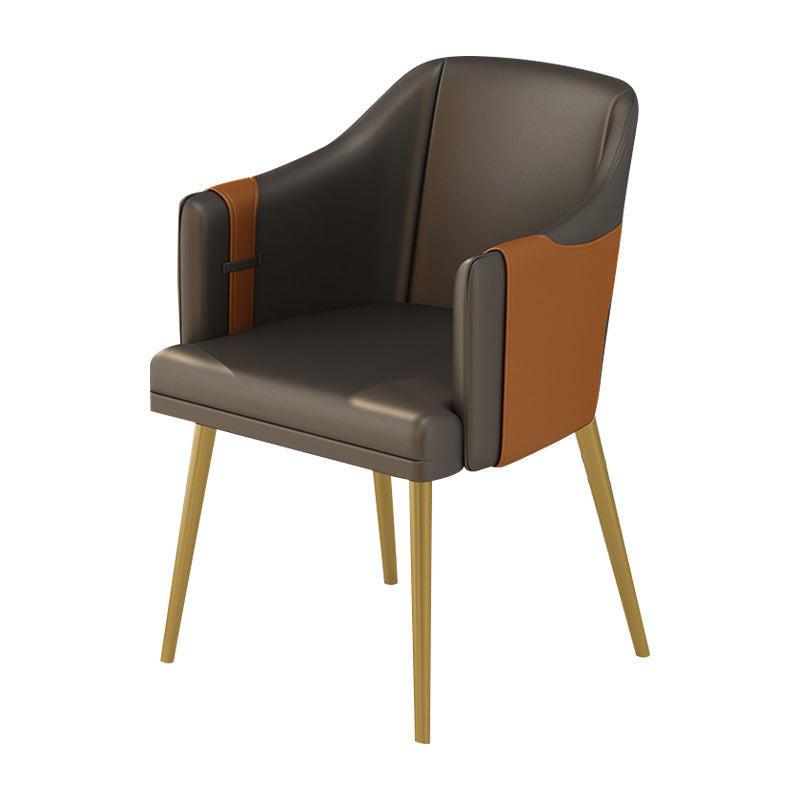 Glam Style 1/2/7 Pieces Dinette Table with Dining Chair Round Shape Dining Table Set Clearhalo 'Dining Room Sets' 'Dining Tables & Seating' 'dining_room_set' 'furn' 'furn_dining_room_set' 'Furniture' 'furniture_dining_room_set' 'Kitchen & Dining Furniture' 'kitchen&dining_furn' 'kitchen' 4537804