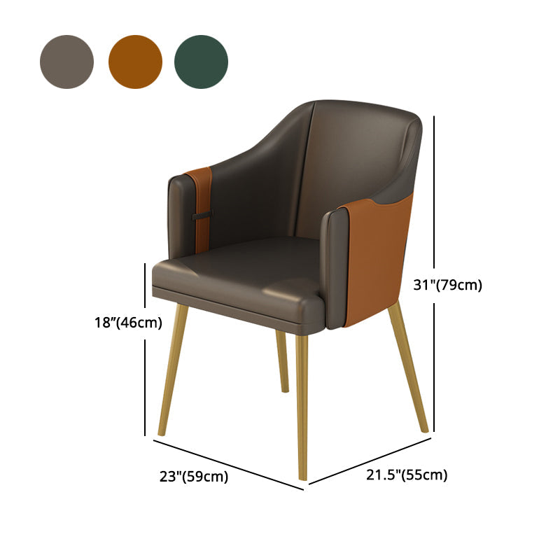 Glam Style 1/2/7 Pieces Dinette Table with Dining Chair Round Shape Dining Table Set Clearhalo 'Dining Room Sets' 'Dining Tables & Seating' 'dining_room_set' 'furn' 'furn_dining_room_set' 'Furniture' 'furniture_dining_room_set' 'Kitchen & Dining Furniture' 'kitchen&dining_furn' 'kitchen' 4537807