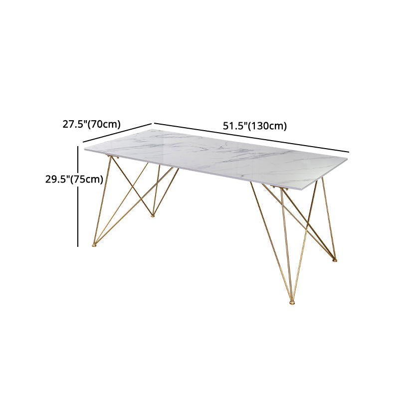 Glam Style 1/2/3/5 Pieces Dining Furniture Set Rectangle Dining Room Table and Chair Set Clearhalo 'Dining Room Sets' 'Dining Tables & Seating' 'dining_room_set' 'furn' 'furn_dining_room_set' 'Furniture' 'furniture_dining_room_set' 'Kitchen & Dining Furniture' 'kitchen&dining_furn' 'kitchen' 4537844