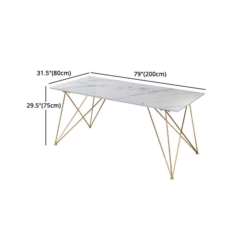 Glam Style 1/2/3/5 Pieces Dining Furniture Set Rectangle Dining Room Table and Chair Set Clearhalo 'Dining Room Sets' 'Dining Tables & Seating' 'dining_room_set' 'furn' 'furn_dining_room_set' 'Furniture' 'furniture_dining_room_set' 'Kitchen & Dining Furniture' 'kitchen&dining_furn' 'kitchen' 4537848