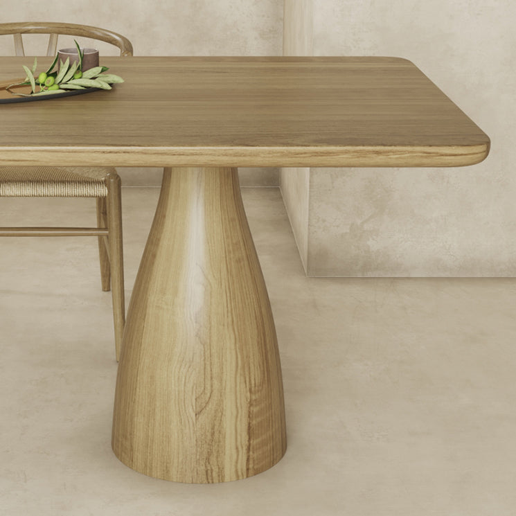 Modern 1/3/4/7 Solid Wood Dining Table Set with Wooden Chairs Dinette Set for Kitchen Clearhalo 'Dining Room Sets' 'Dining Tables & Seating' 'dining_room_set' 'furn' 'furn_dining_room_set' 'Furniture' 'furniture_dining_room_set' 'Kitchen & Dining Furniture' 'kitchen&dining_furn' 'kitchen' 4537860