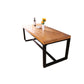Industrial Style 1/2/3/4 Pieces Dinette Set Solid Wood Table and Bench Set Clearhalo 'Dining Room Sets' 'Dining Tables & Seating' 'dining_room_set' 'furn' 'furn_dining_room_set' 'Furniture' 'furniture_dining_room_set' 'Kitchen & Dining Furniture' 'kitchen&dining_furn' 'kitchen' 4537946