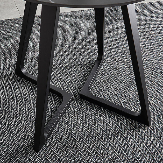 Double Pedestal Stone Table Industrial Style Dining Room Table for Indoor Clearhalo ' dining_table' 'Dining Tables & Seating' 'Dining Tables' 'furn' 'furn_dining_table' 'Furniture' 'furniture_dining_table' 'Kitchen & Dining Furniture' 'kitchen&dining_furn' 'kitchen' 'kitchen_dining_table' 4537975