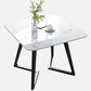 Double Pedestal Stone Table Industrial Style Dining Room Table for Indoor Clearhalo ' dining_table' 'Dining Tables & Seating' 'Dining Tables' 'furn' 'furn_dining_table' 'Furniture' 'furniture_dining_table' 'Kitchen & Dining Furniture' 'kitchen&dining_furn' 'kitchen' 'kitchen_dining_table' 4537978