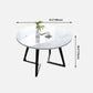 Double Pedestal Stone Table Industrial Style Dining Room Table for Indoor Clearhalo ' dining_table' 'Dining Tables & Seating' 'Dining Tables' 'furn' 'furn_dining_table' 'Furniture' 'furniture_dining_table' 'Kitchen & Dining Furniture' 'kitchen&dining_furn' 'kitchen' 'kitchen_dining_table' 4537984