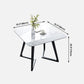 Double Pedestal Stone Table Industrial Style Dining Room Table for Indoor Clearhalo ' dining_table' 'Dining Tables & Seating' 'Dining Tables' 'furn' 'furn_dining_table' 'Furniture' 'furniture_dining_table' 'Kitchen & Dining Furniture' 'kitchen&dining_furn' 'kitchen' 'kitchen_dining_table' 4537985