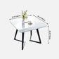 Double Pedestal Stone Table Industrial Style Dining Room Table for Indoor Clearhalo ' dining_table' 'Dining Tables & Seating' 'Dining Tables' 'furn' 'furn_dining_table' 'Furniture' 'furniture_dining_table' 'Kitchen & Dining Furniture' 'kitchen&dining_furn' 'kitchen' 'kitchen_dining_table' 4537988