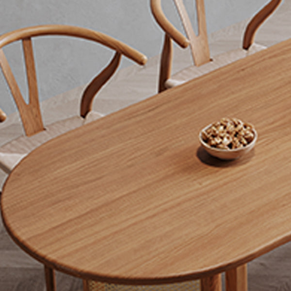 Pine Solid Wood Dining Table Simplicity Style Dinette Table for Indoor Clearhalo ' dining_table' 'Dining Tables & Seating' 'Dining Tables' 'furn' 'furn_dining_table' 'Furniture' 'furniture_dining_table' 'Kitchen & Dining Furniture' 'kitchen&dining_furn' 'kitchen' 'kitchen_dining_table' 4538111