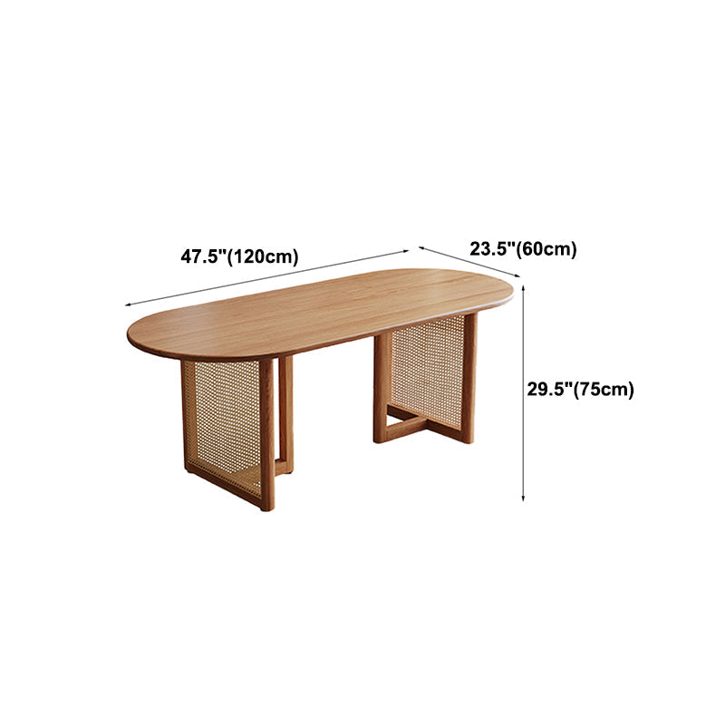 Pine Solid Wood Dining Table Simplicity Style Dinette Table for Indoor Clearhalo ' dining_table' 'Dining Tables & Seating' 'Dining Tables' 'furn' 'furn_dining_table' 'Furniture' 'furniture_dining_table' 'Kitchen & Dining Furniture' 'kitchen&dining_furn' 'kitchen' 'kitchen_dining_table' 4538119